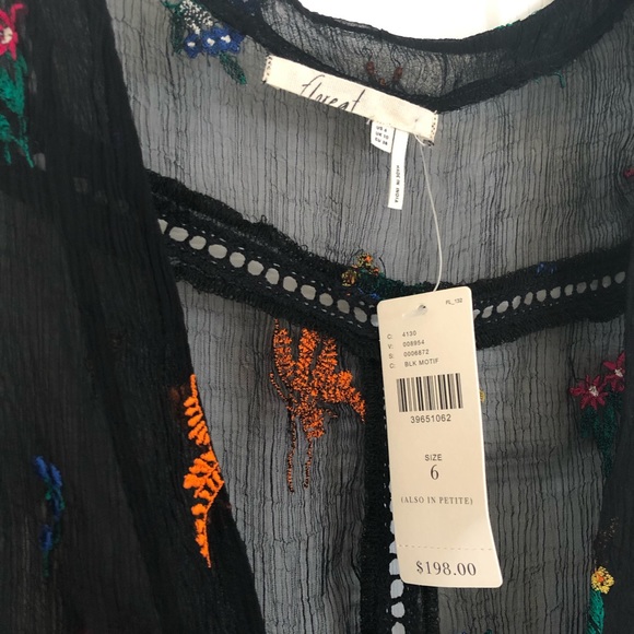 ✨NWT✨ Anthropologie | Floreat Sheer Dress - Picture 5 of 5